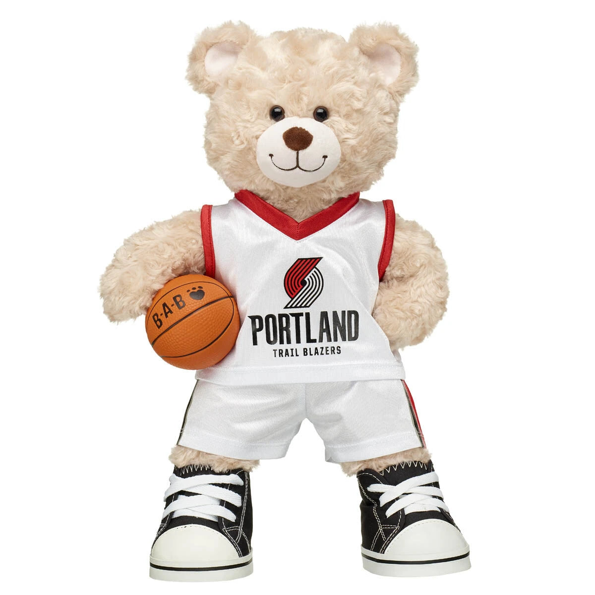 Happy Hugs Teddy Bear Portland Trail Blazers Basketball Gift Set - US 7116