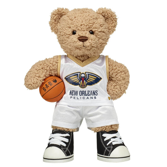 Timeless Teddy Bear New Orleans Pelicans Basketball Gift Set - US 1693