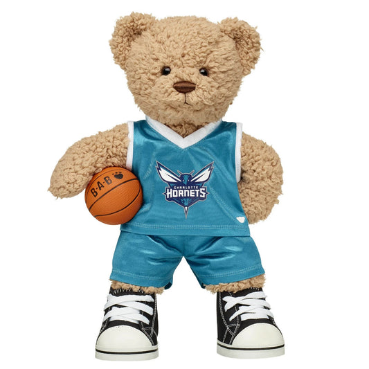 Charlotte Hornets Teddy Bear Basketball Gift Set | Build-A-Bear® - US 7914
