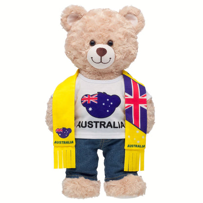 Australia Scarf &amp; T-Shirt Set | Build-A-Bear - US 6594