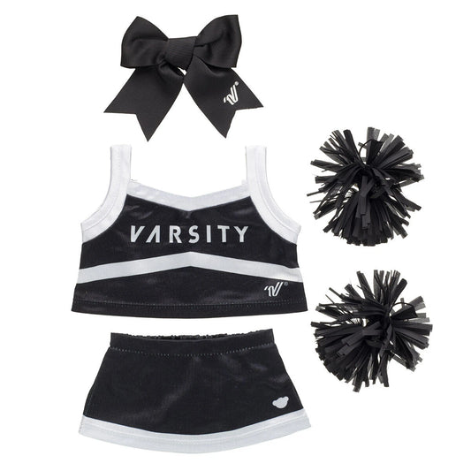 Online-Only Varsity Spirit Black Cheer Uniform | Build-A-Bear® - US 8989