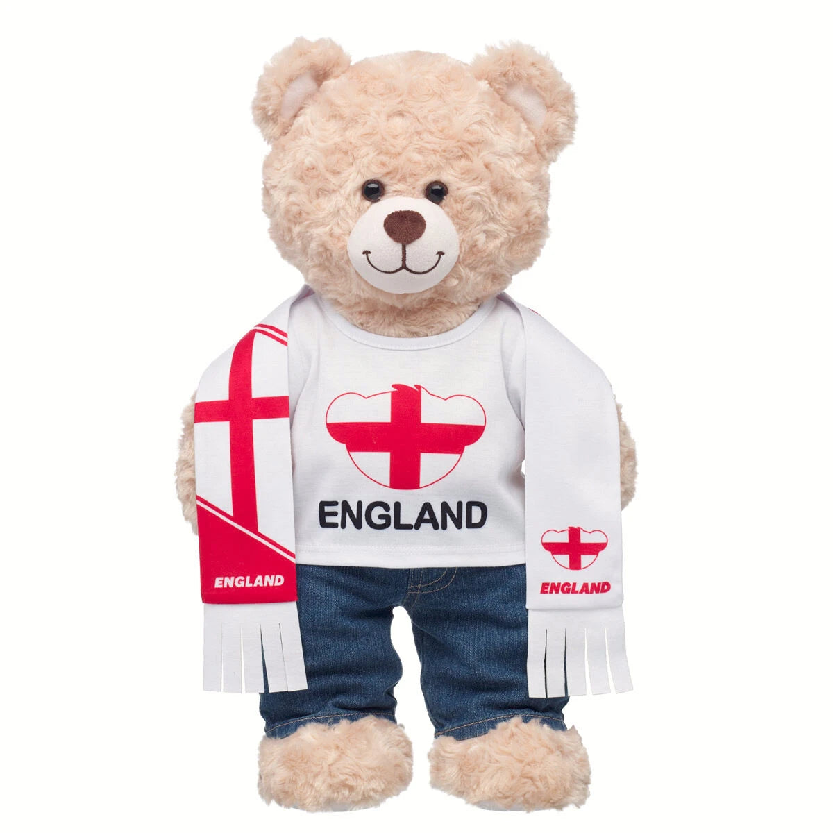 England Scarf &amp; T-Shirt Set | Build-A-Bear - US 5301