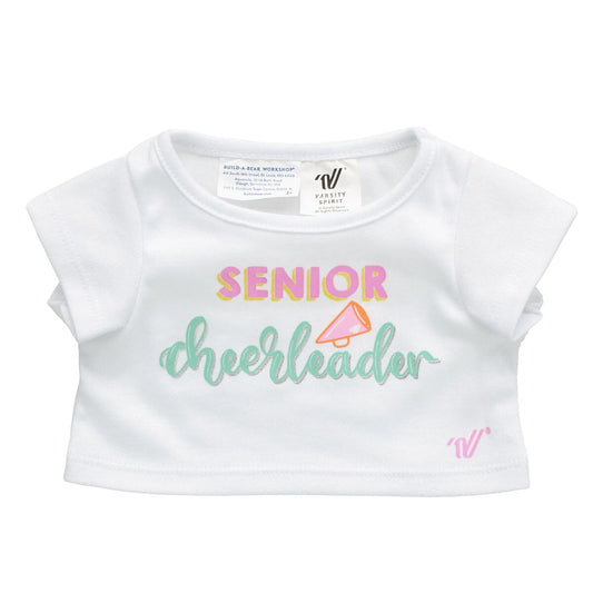 Online-Only Varsity Spirit Senior Cheerleader Tee | Build-A-Bear® - US 9531