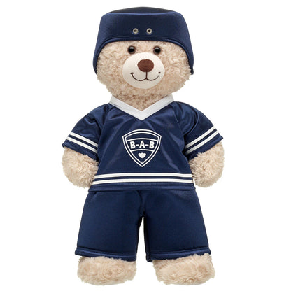 Hockey Uniform w/ Plush Helmet, Jersey &amp; Pants | Build-A-Bear® - US 5513