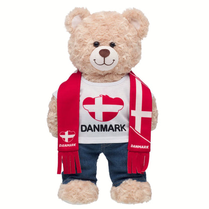 Denmark Scarf &amp; T-Shirt Set | Build-A-Bear - US 6343
