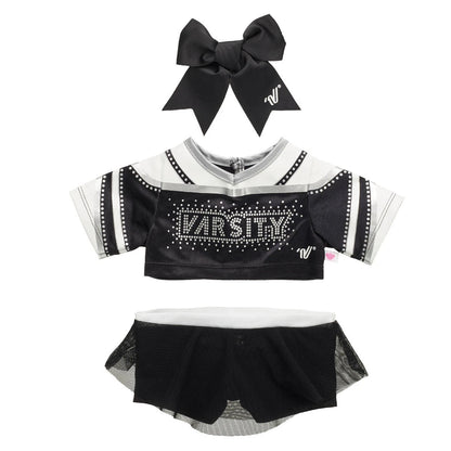 Varsity Spirit All-Star Black Cheer Uniform | Build-A-Bear® - US 4364