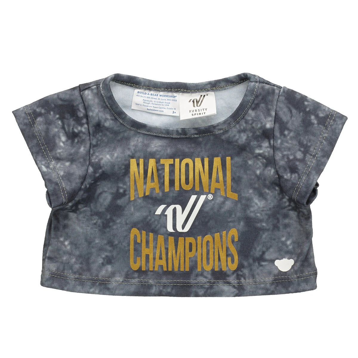 Varsity Spirit National Champions T-Shirt | Build-A-Bear® - US 5282