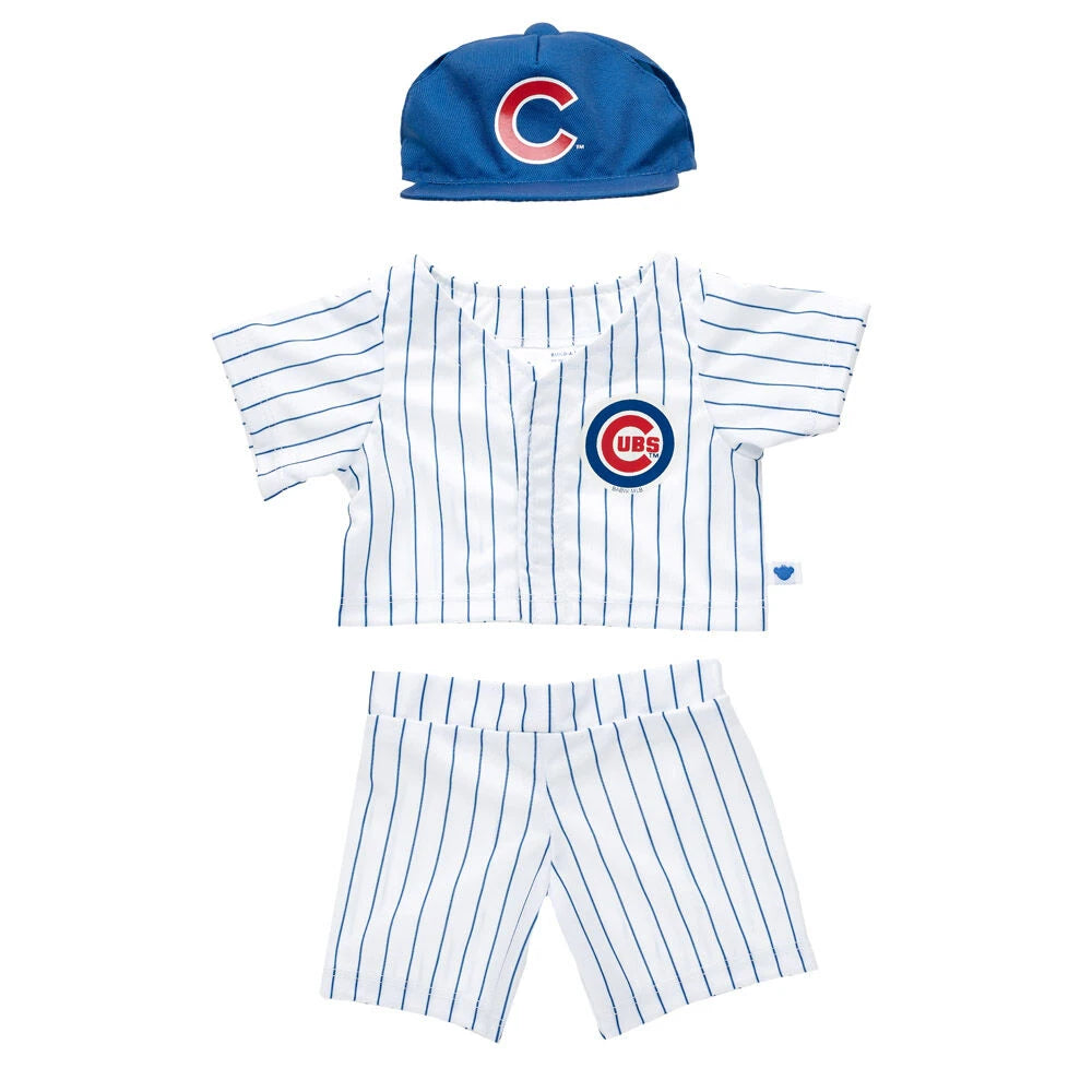 Chicago Cubs™ Uniform 3 pc. for Stuffed Animals | Build-A-Bear® - US 3411