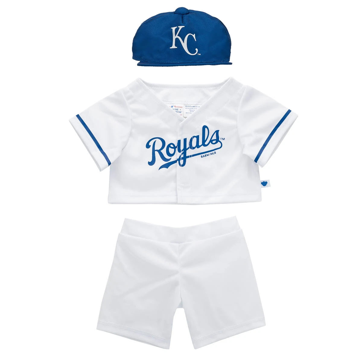 Kansas City Royals™ Uniform 3 pc. for Stuffed Animals | Build-A-Bear® - US 3997