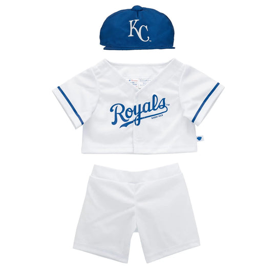 Kansas City Royals™ Uniform 3 pc. for Stuffed Animals | Build-A-Bear® - US 3997