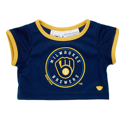 Milwaukee Brewers™ Baseball T-Shirt for Stuffed Animals | Build-A-Bear® - US 1653