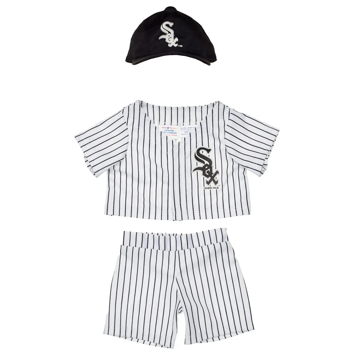 Chicago White Sox™ Baseball T-Shirt | Build-A-Bear® - US 3119