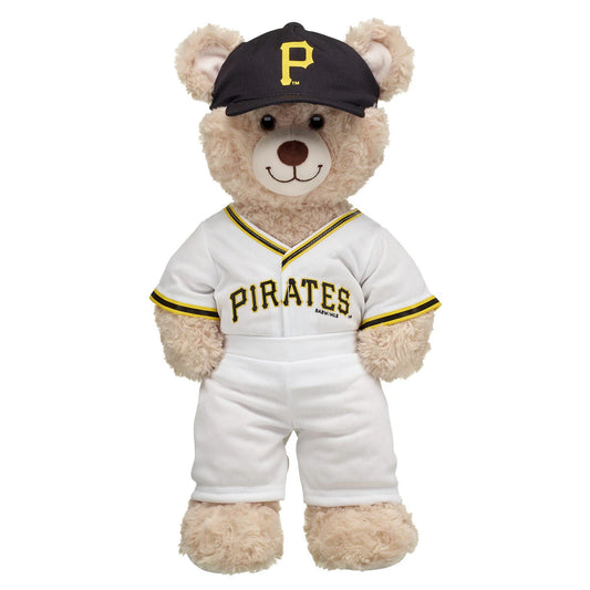 Pittsburgh Pirates™ Uniform 3 pc. for Stuffed Animals | Build-A-Bear® - US 5108