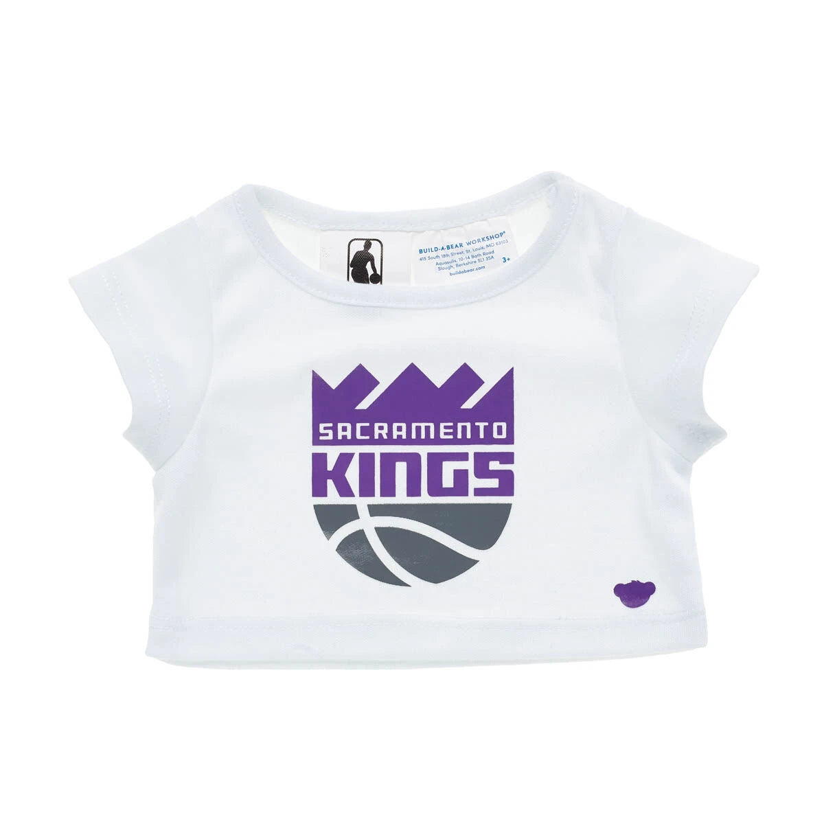 Sacramento Kings T-Shirt for Stuffed Animals | Build-A-Bear® - US 1226