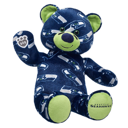 Seattle Seahawks Teddy Bear | Build-A-Bear® - US 1451