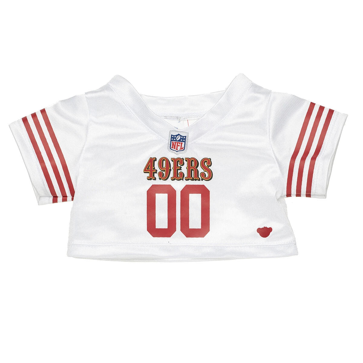 San Francisco 49ers Happy Hugs Teddy Bear Football Gift Set | Build-A-Bear® - US 8010