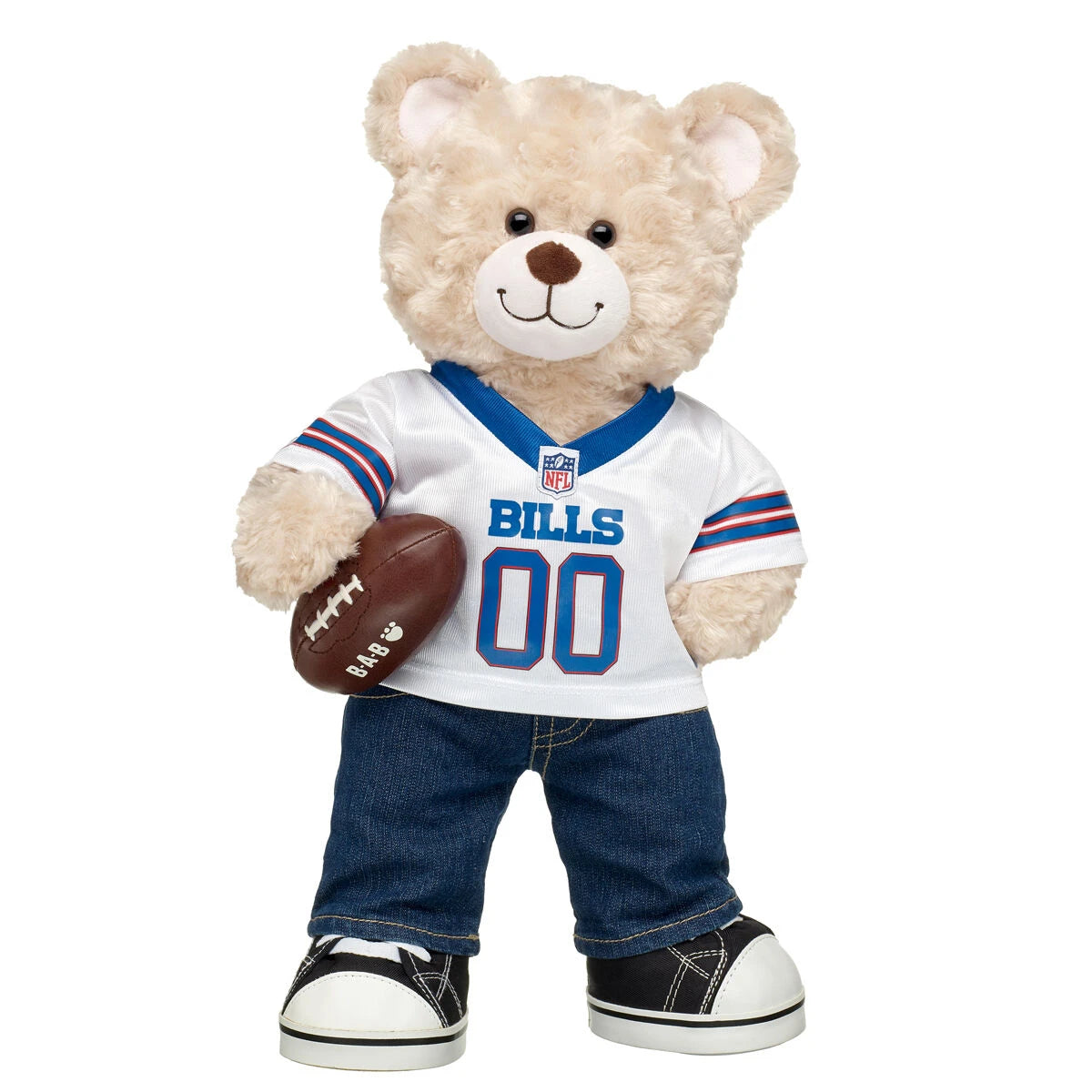 Happy Hugs Teddy Football Buffalo Bills Gift Set | Build-A-Bear® - US 9620