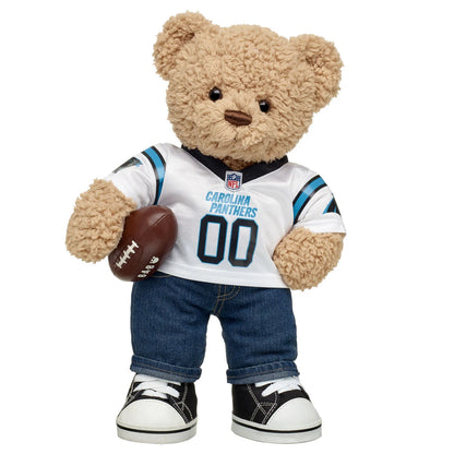 Timeless Teddy Football Carolina Panthers Gift Set | Build-A-Bear® - US 6402
