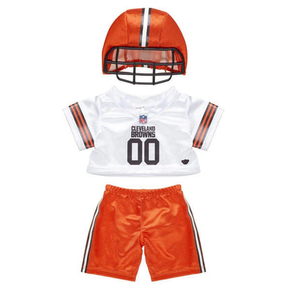 Cleveland Browns 3 pc. Stuffed Animal Uniform | Shop at Build-A-Bear® - US 1641