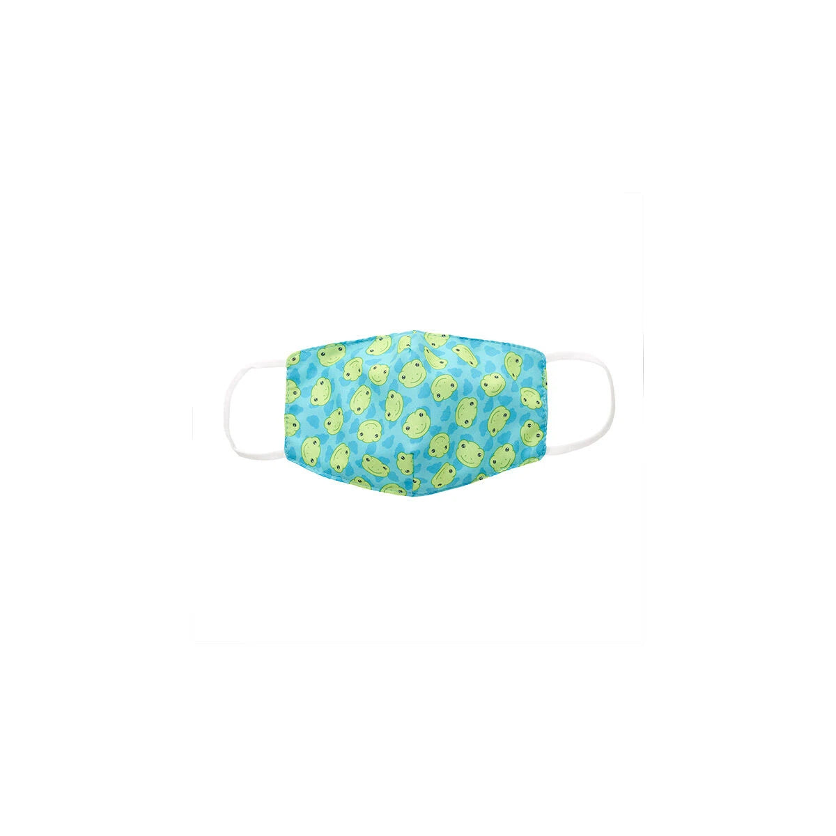 Child-Size Spring Green Frog Face Mask | Build-A-Bear® - US 8874