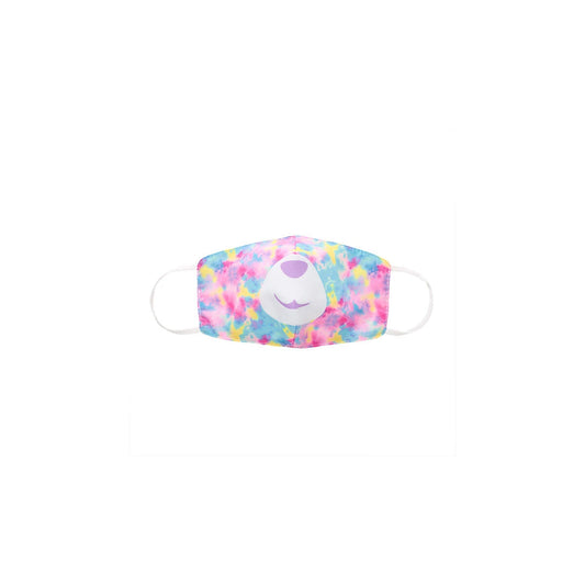 Child-Size Tie-Dye Bear Face Mask | Build-A-Bear® - US 3212