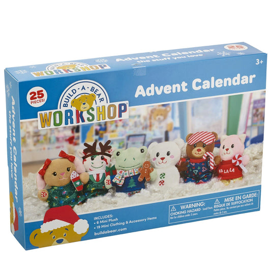 2025 Advent Calendar - 25 Pieces Included | Build-A-Bear® - US 6562