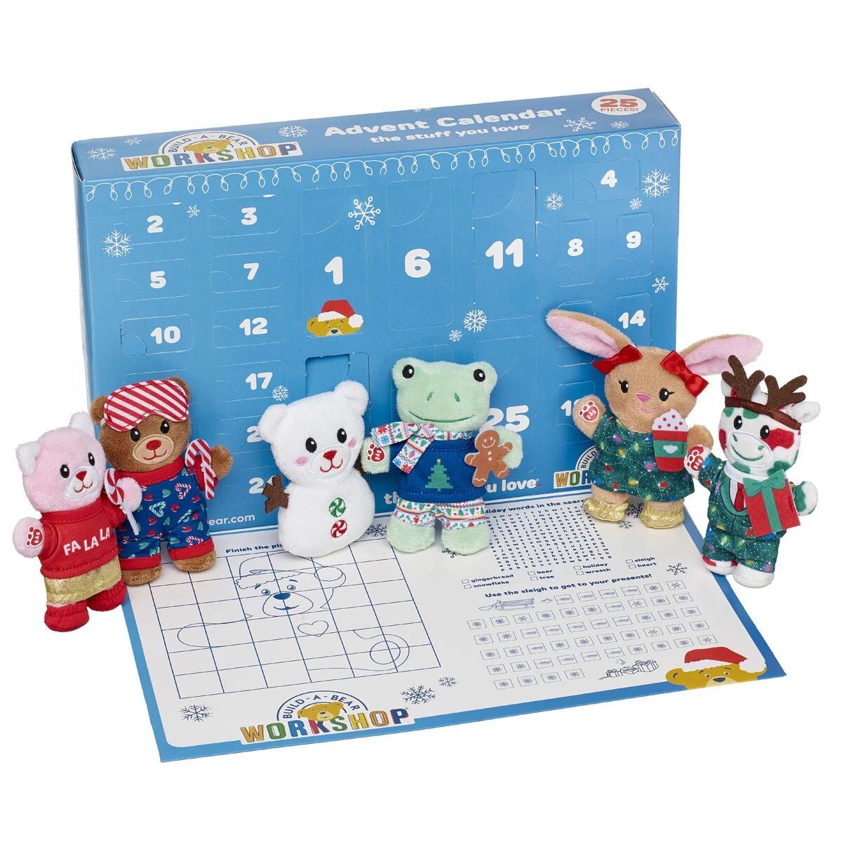 2025 Advent Calendar - 25 Pieces Included | Build-A-Bear® - US 8933