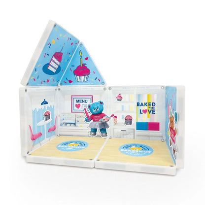 Magna-Tiles® The Bakeshop Cub Condo for Stuffed Animals | Build-A-Bear® - US 5141