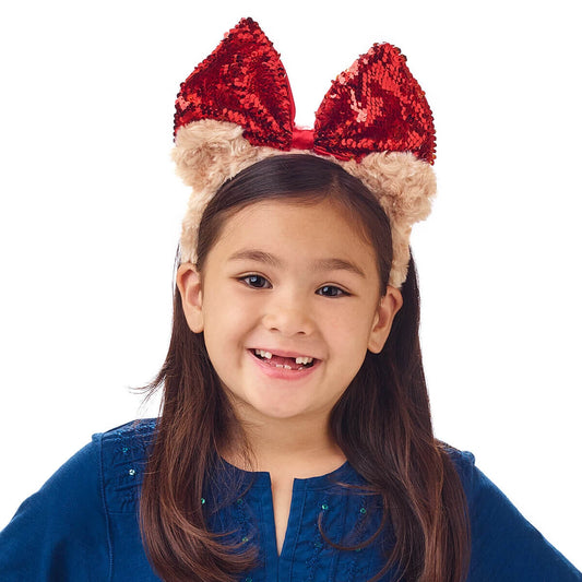 Sequin Bow Bear Headband for Kids | Build-A-Bear® - US 2954