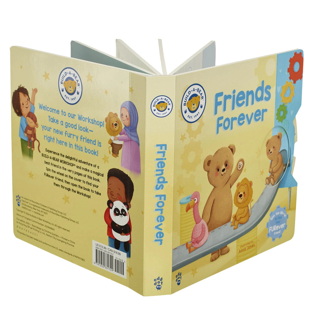 "Friends Forever" Board Book | Build-A-Bear® - US 9419