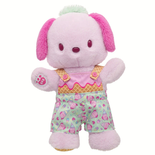 Sanrio Hello Kitty &amp; Friends Strawberry Ice Cream Pochacco Plush | Build-A-Bear - US 4258