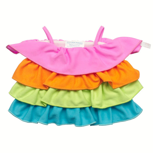 Tiered Ruffles Summer Dress | Build-A-Bear - US 5979