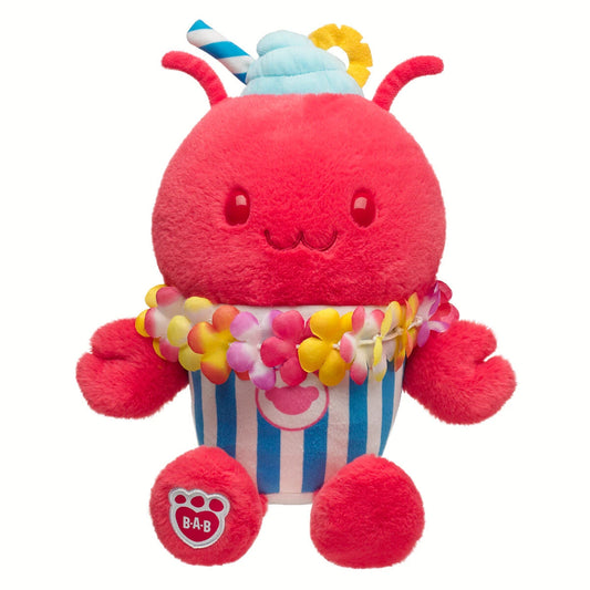 Fruit Punch Lobster Slushie Plushie w/ Lei Necklace | BAB - US 2756