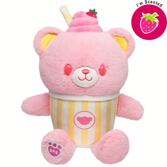 Strawberry Lemonade Bear Slushie Plushie Scented | BAB - US 2599