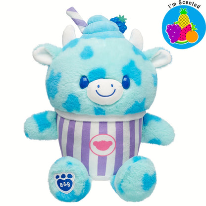 Blue Raspberry Cow Slushie Plushie Scented Gift Set | BAB - US 8251