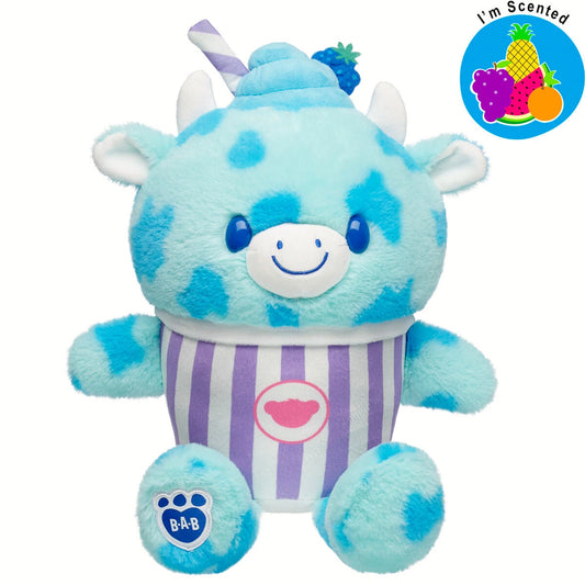 Blue Raspberry Cow Slushie Plushie Scented Gift Set | BAB - US 9321