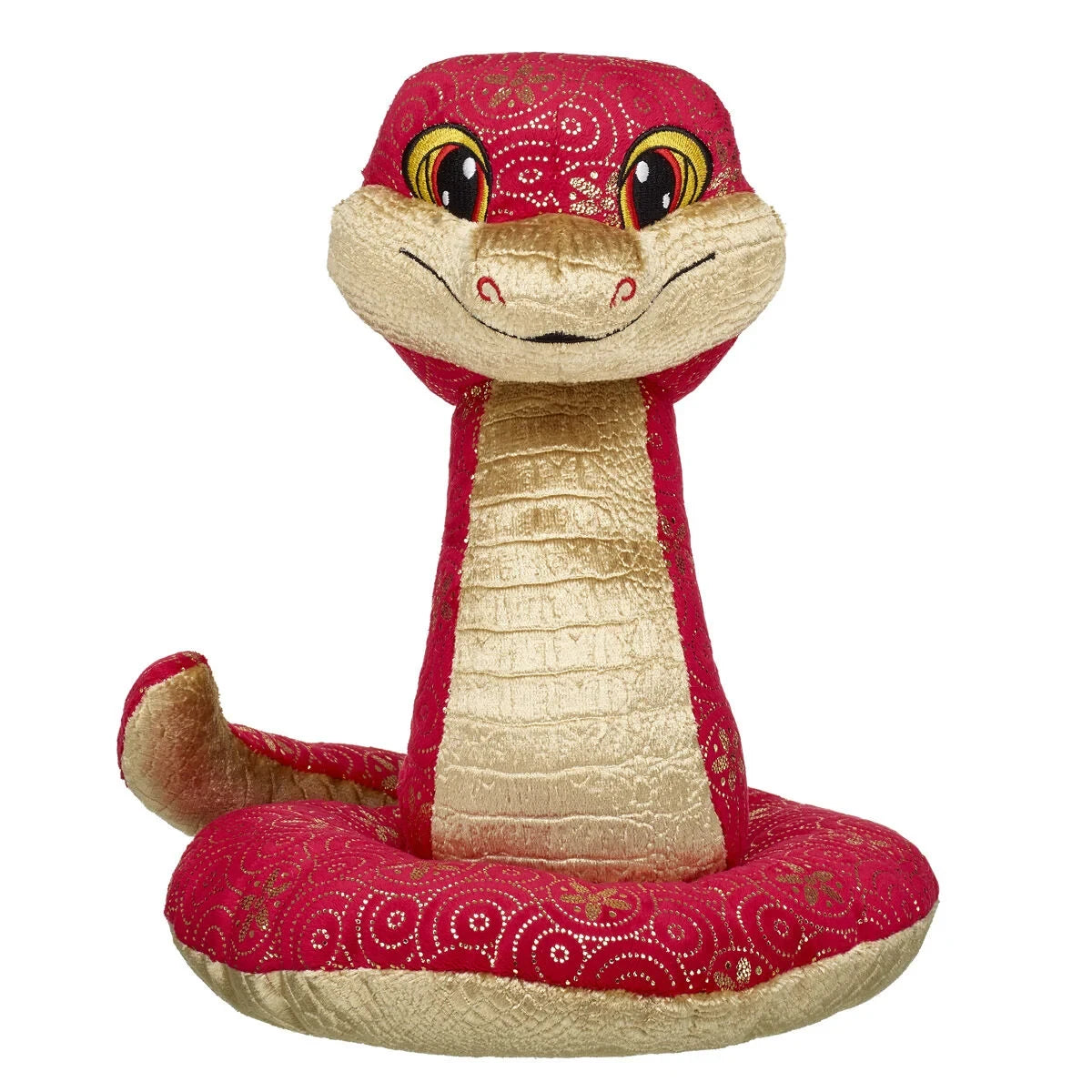 Lunar New Year Red and Gold Snake Stuffed Animal | Build-A-Bear® - US 5746