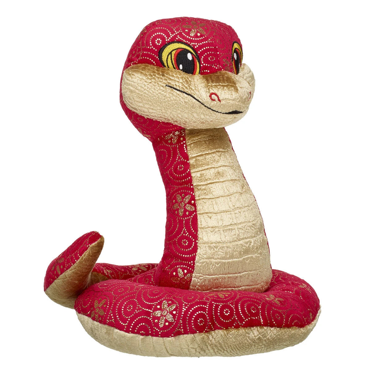 Lunar New Year Red and Gold Snake Stuffed Animal | Build-A-Bear® - US 8353