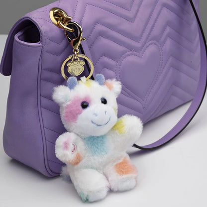 Colorful Splatter Cow Plush Bag Charm | Build-A-Bear - US 2826