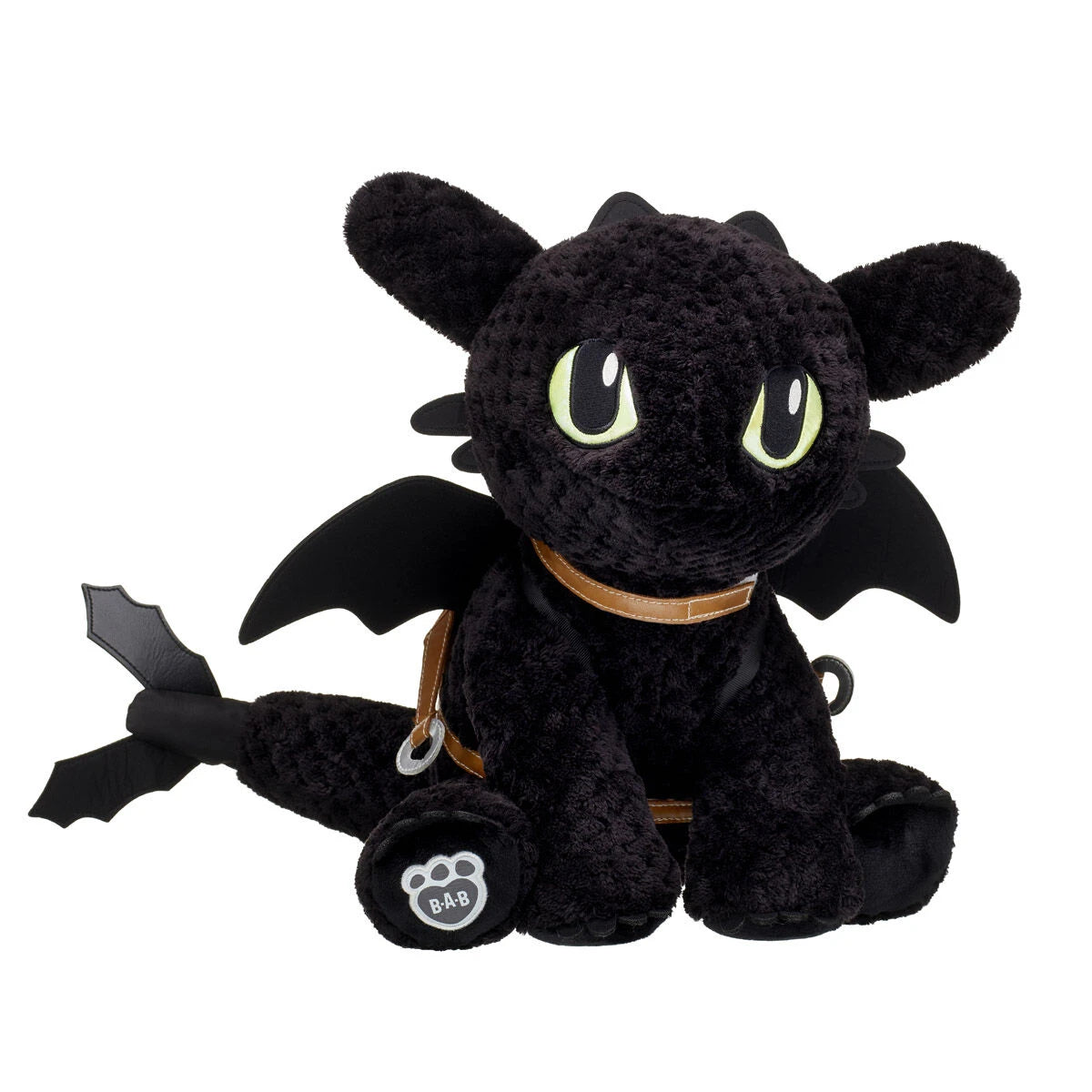 How to Train Your Dragon Toothless Plush &amp; Saddle | Build-A-Bear® - US 9225