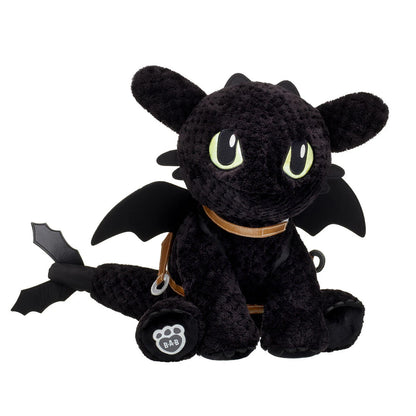 How to Train Your Dragon Toothless Plush &amp; Saddle | Build-A-Bear® - US 2005