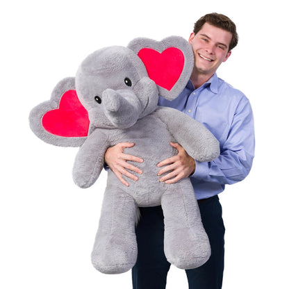 Giant Love You Tons Elephant Stuffed Animal | Build-A-Bear - US 4673