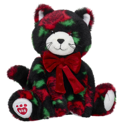 Red Rose Kitty Stuffed Animal w/ Red Velvet | Build-A-Bear - US 5654