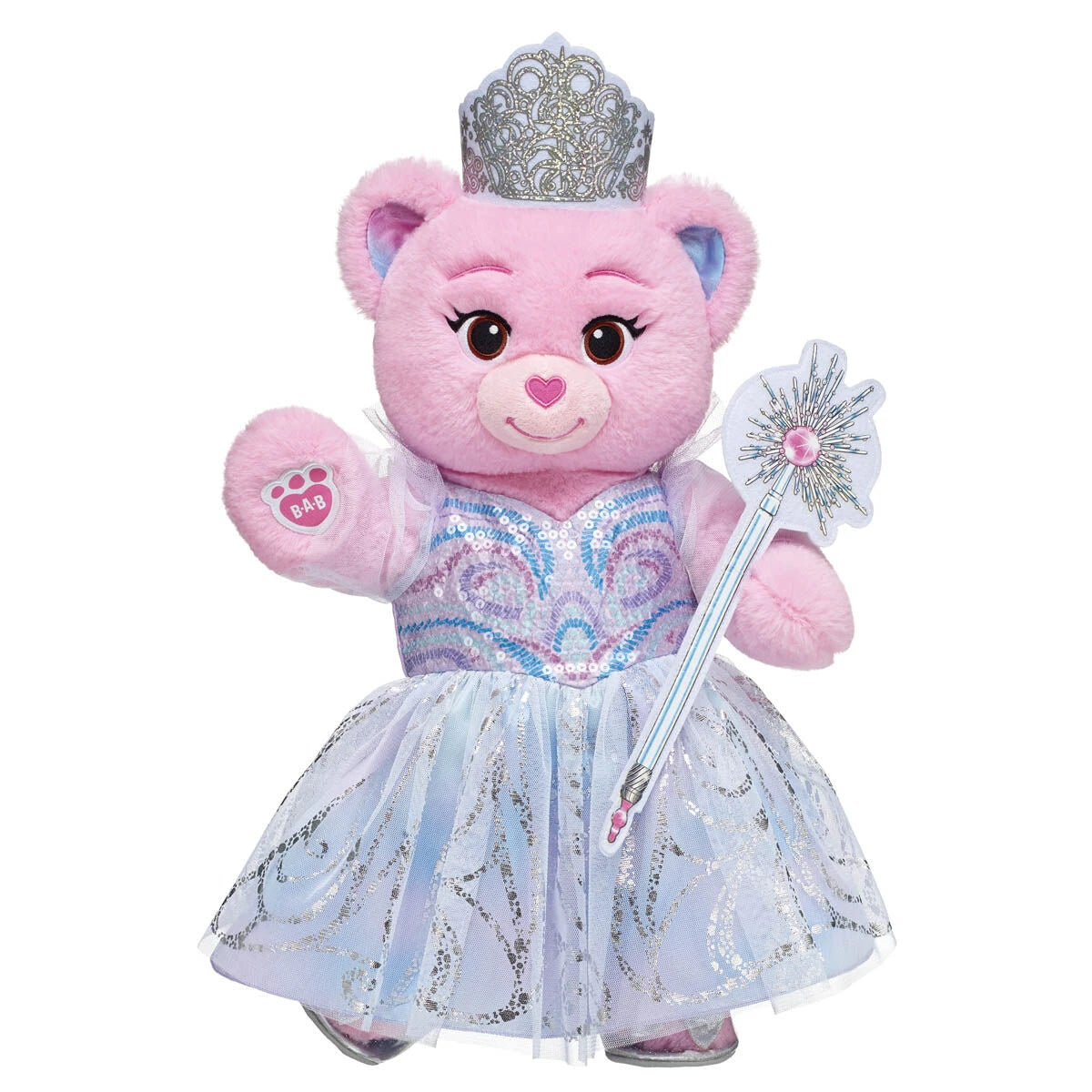 Wicked Glinda Teddy Bear Costume Gift Set | Build-A-Bear - US 3650