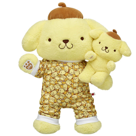 Sanrio® Pompompurin™ Plush with Mini Bean® | Build-A-Bear® - US 8393