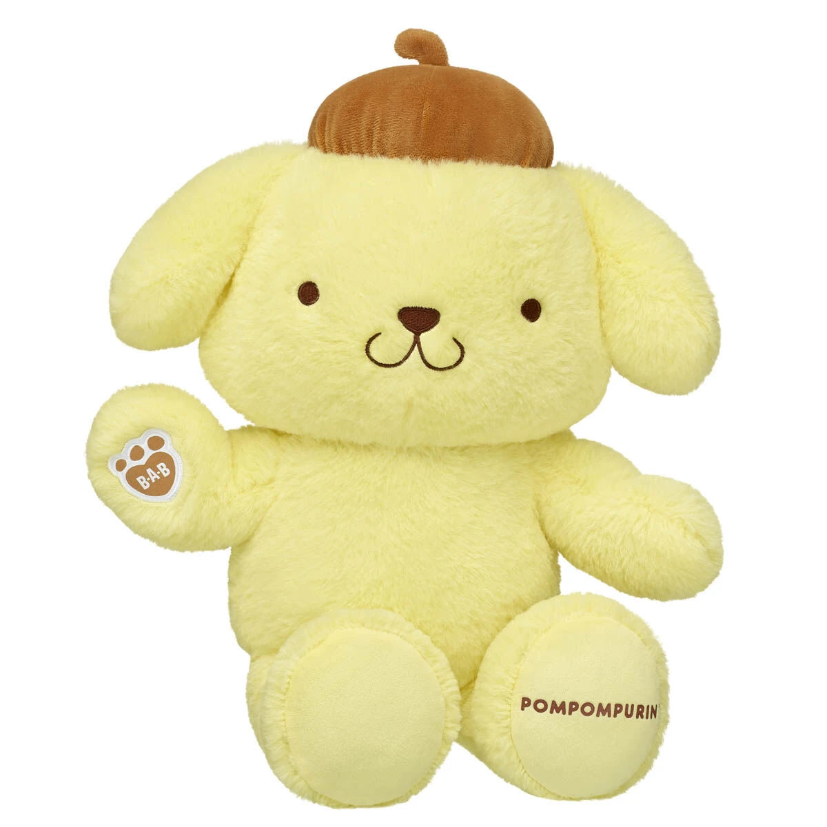 Sanrio® Pompompurin™ Plush with Mini Bean® | Build-A-Bear® - US 6656