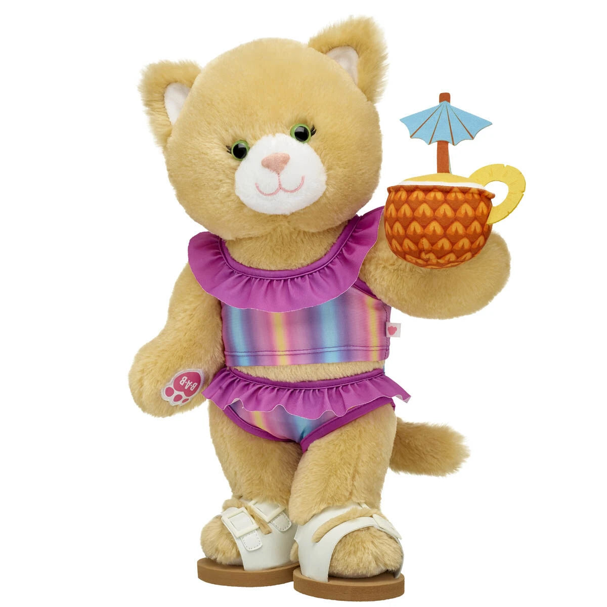 Jennifur Cat Plush Summer Gift Set | Build-A-Bear® - US 5923
