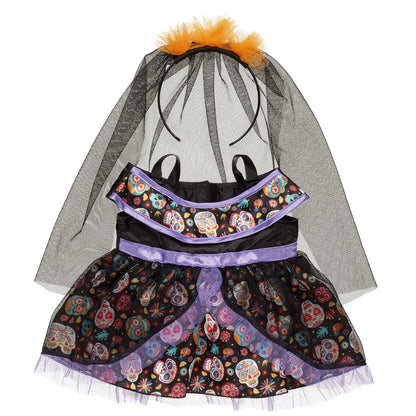 Día de los Muertos Cat Plush Dress Gift Set | Build-A-Bear® - US 3150