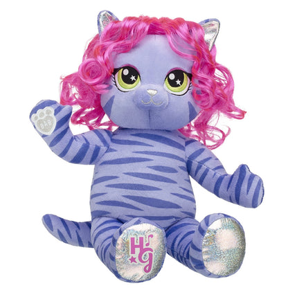 Honey Girls Teegan Tiger Pink Hair Plush Toy Gift Set - US 4640