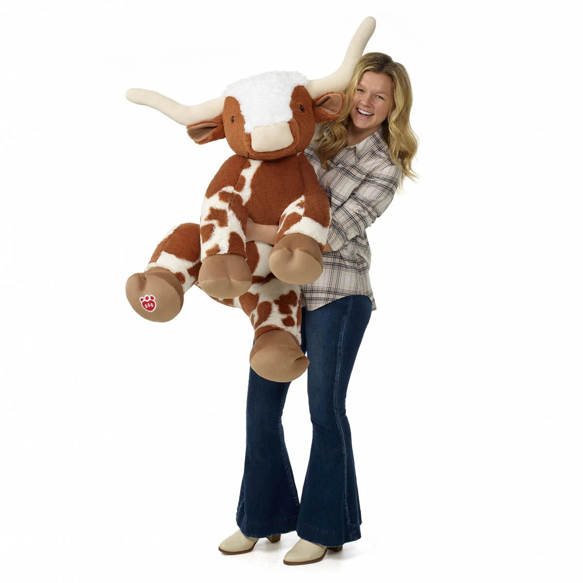 Giant Longhorn Cow Stuffed Animal | Build-A-Bear® - US 1322